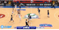探长解惑：卡尔顿没有双脚同时接触前场地面 不构成回场违例
