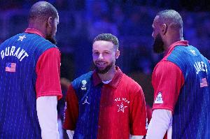 米切尔谈历史首发5人组：库里、科比、乔丹、詹姆斯、杜兰特