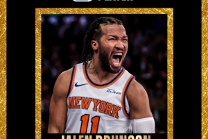 🙌NBA官方：尼克斯球星布伦森荣获本赛季NBA年度关键球员！