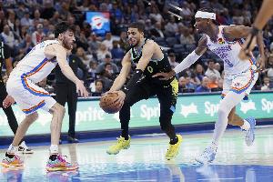 NBA彩经：雷霆主场拿下步行者扳平大比分